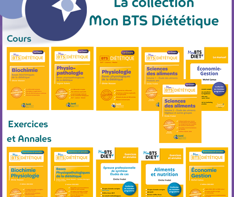La collection 2023 Mon BTS Diététique