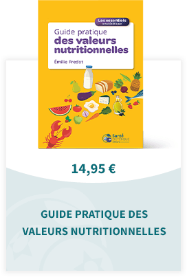 Plat 1 Couverture Guide pratique des valeurs nutritionnelles